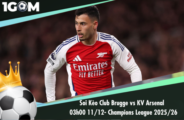 Soi Kèo Club Brugge vs KV Arsenal 03h00 11/12 - Champions League 2025/26
