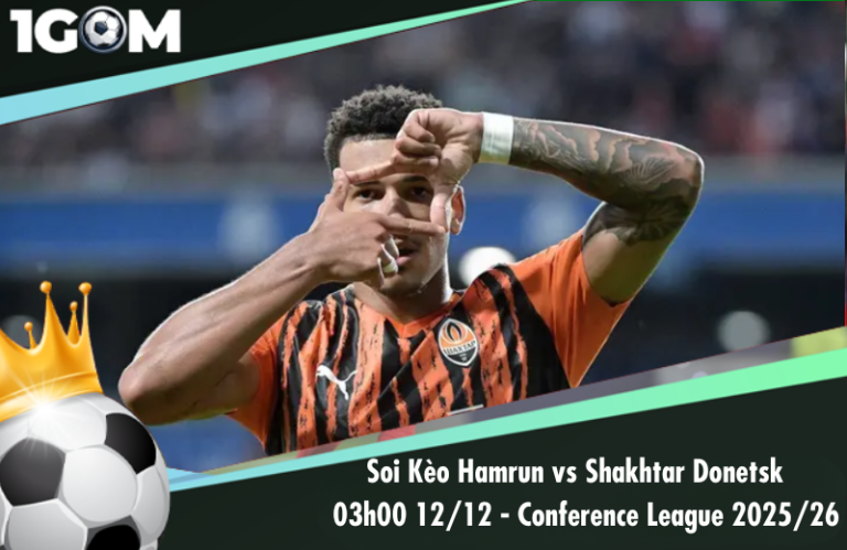 Soi Kèo Hamrun vs Shakhtar Donetsk 03h00 12/12 - Conference League 2025/26