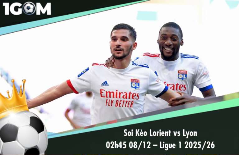 Soi Kèo Lorient vs Lyon 02h45 08/12 – Ligue 1 2025/26