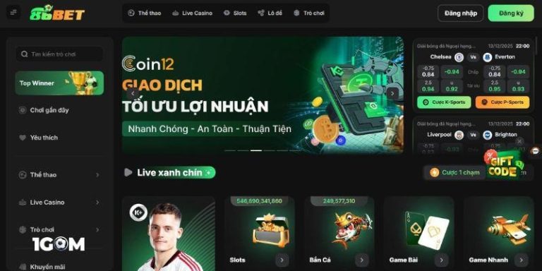 Link 1Gom vào 86Bet không bị chặn mới nhất. Review chi tiết từ 1Gom