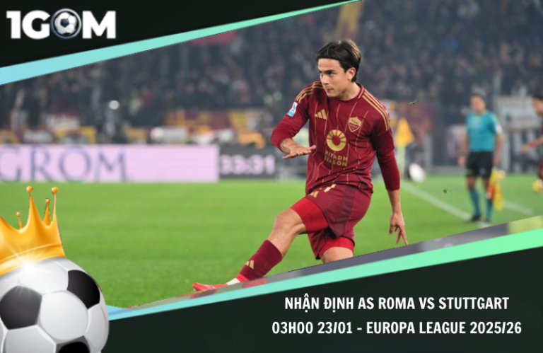 Nhận Định AS Roma vs Stuttgart 03h00 23/01 - Europa League 2025/26