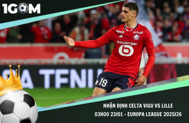 Nhận Định Celta Vigo vs Lille 03h00 23/01 - Europa League 2025/26