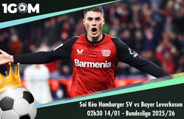 Soi Kèo Hamburger SV vs Bayer Leverkusen 02h30 14/01 - Bundesliga 2025/26