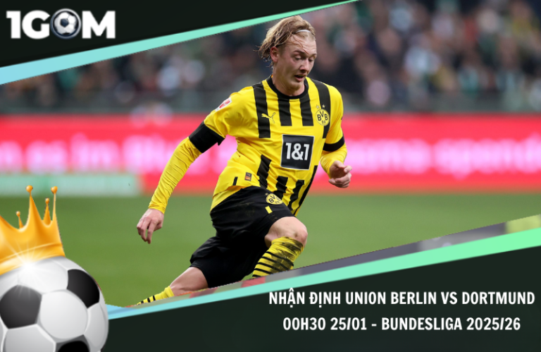 Nhận Định Union Berlin vs Dortmund 00h30 25/01 – Bundesliga 2025/26